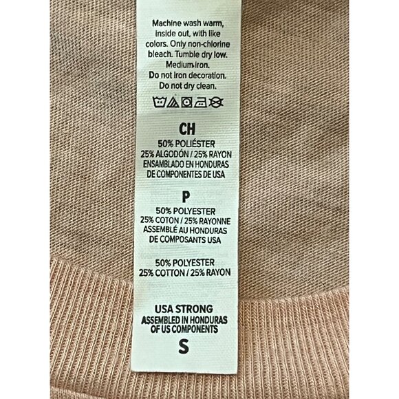 "You Need To Let That Shit Go" Butterfly Graphic Tee Orange Small Bella Canvas - Picture 5 of 10